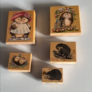 Woodland Hedgehog Stamp Set